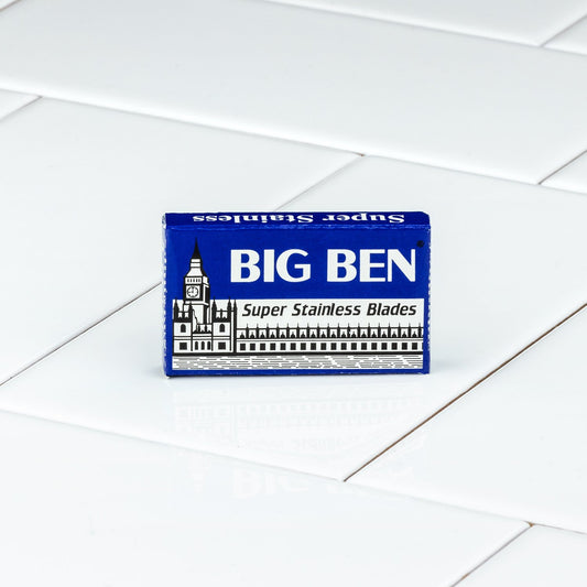 Big Ben Stainless Double Edge Razor Blades, 5 Pack from Howi Inc