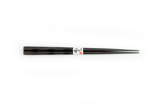 Wakasa Nuri  Black Groove Chopsticks from Wakasa Chopsticks