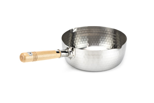 Yoshikawa Stainless Steel Yukihira Pot from Yoshikawa