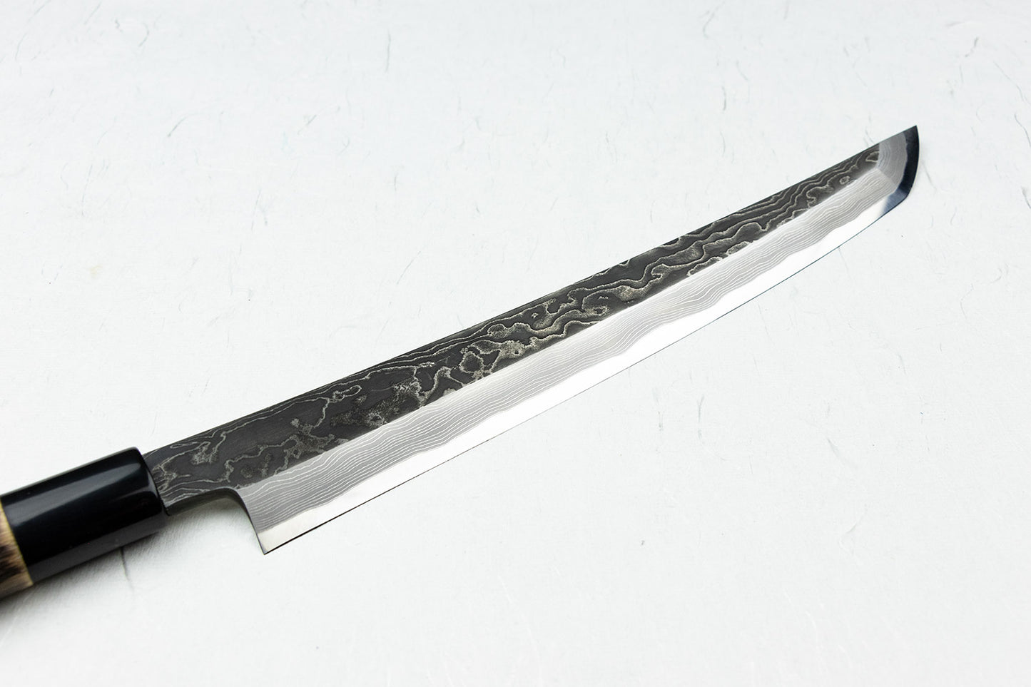 Masashi Shirogami Kuroshu Sakimaru Takobiki 270mm from Masashi Yamamoto