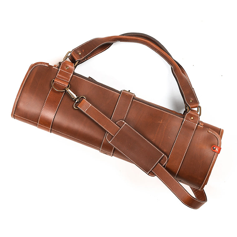 Koen Max Seven piece Leather Knife Roll from Koen for Chefs