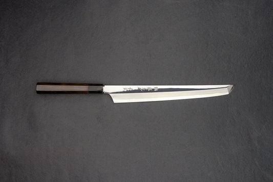 Sakai Takayuki Genbu by Itsuo Doi Sakimaru Yanagiba 300mm from Sakai Takayuki