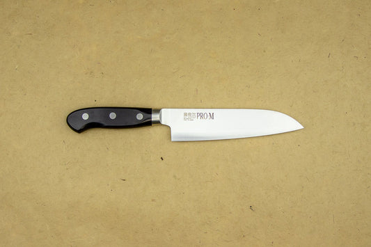 Seki Kanetsugu Pro-M Santoku 170mm from Seki Kanetsugu