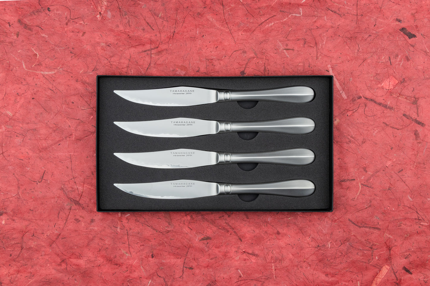 Tamahagane Steak 4pc Steak Knife Set SS-002 from Tamahagane