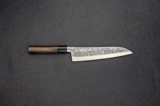 Tsukasa Hinoura VS2 Colour Damascus Gyuto 210mm from Tsukasa Hinoura