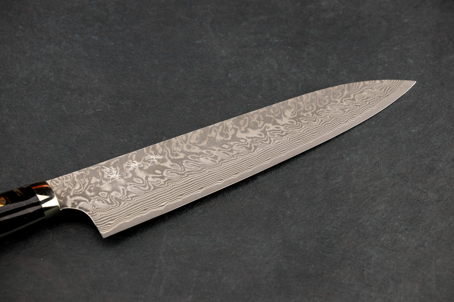 Yoshimi Kato SG2 Black Damascus Western Gyuto 240mm from Yoshimi Kato