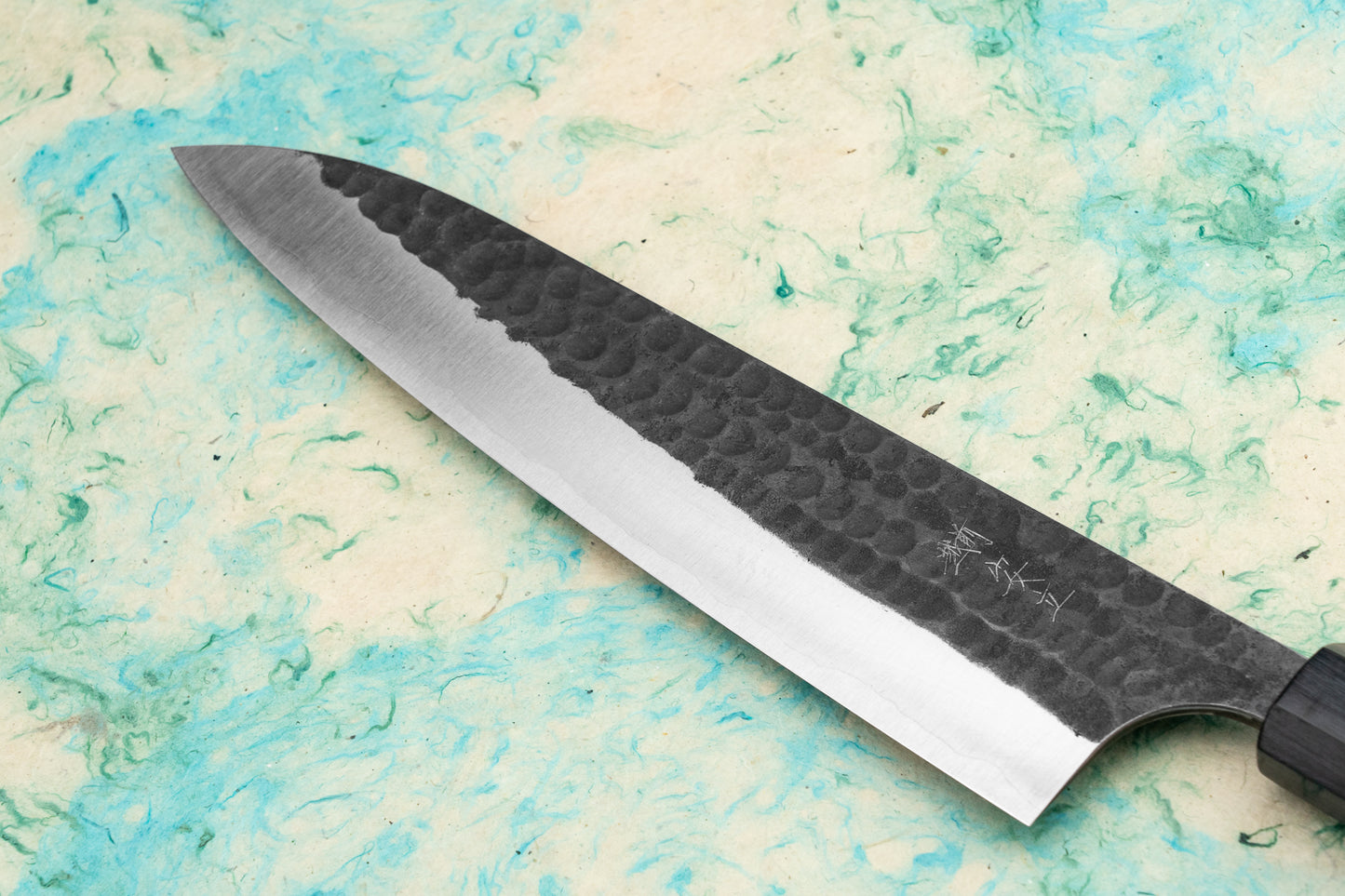 Anryu Hamono AS/S Kurouchi Tsuchime Wa Gyuto 210mm from Anryu Hamono