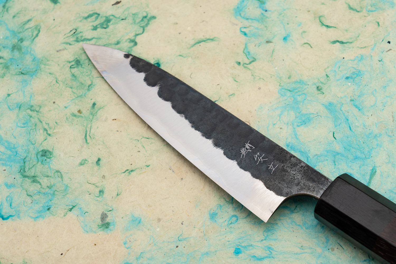 Anryu Hamono AS/S Kurouchi Tsuchime Wa Petty 120mm from Anryu Hamono