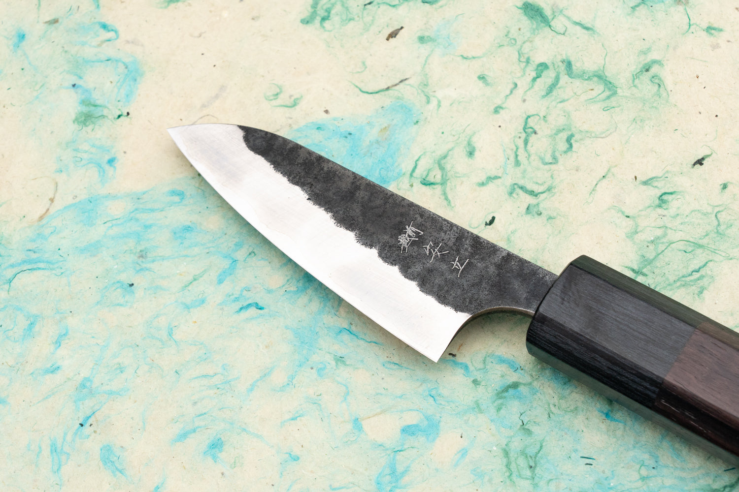 Anryu Hamono AS/S Kurouchi Tsuchime Wa Petty 70mm from Anryu Hamono