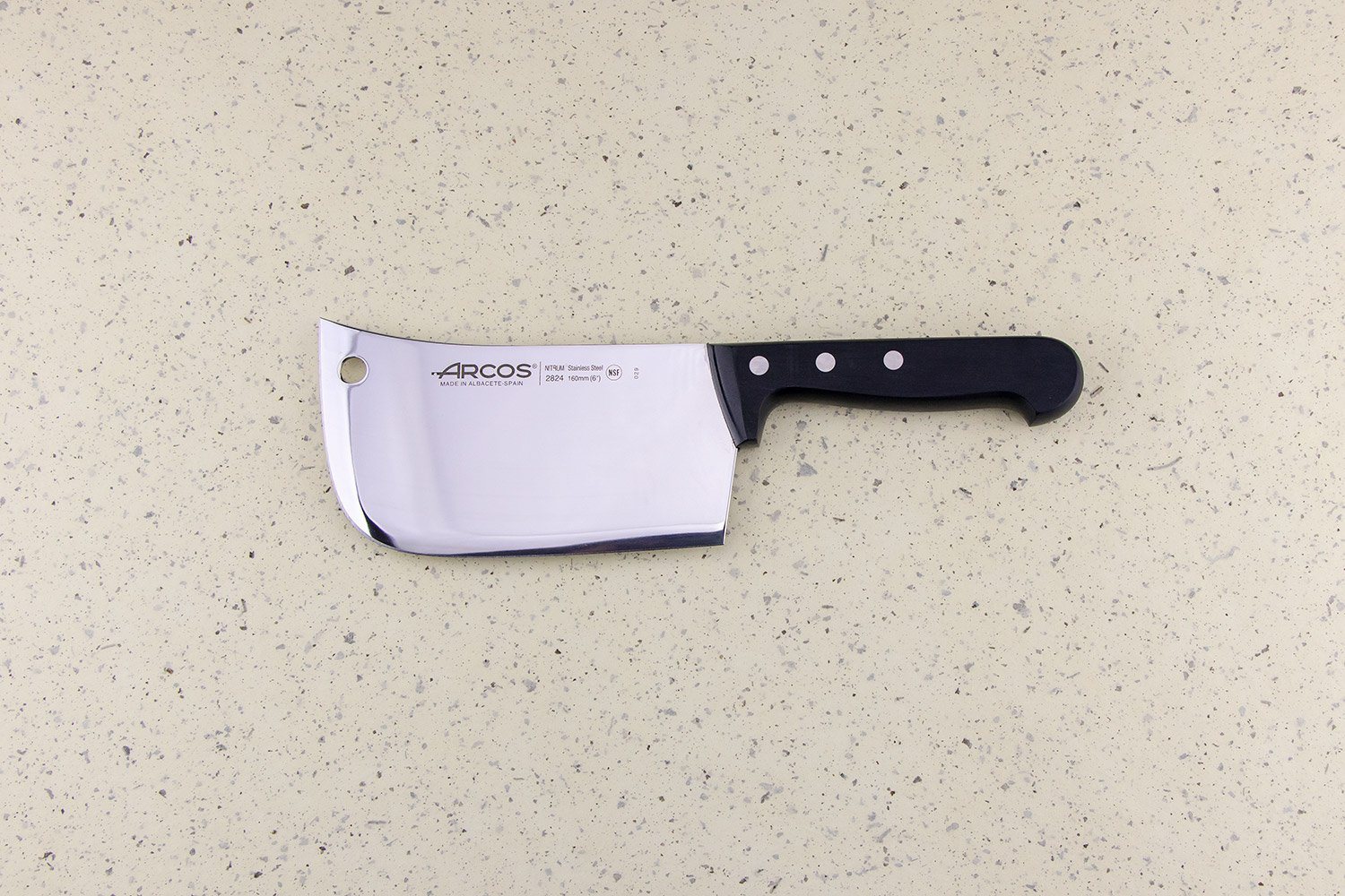 Arcos Black Handle Cleaver 160mm from Arcos