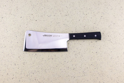Arcos Black Handle Cleaver Square tip 180mm from Arcos