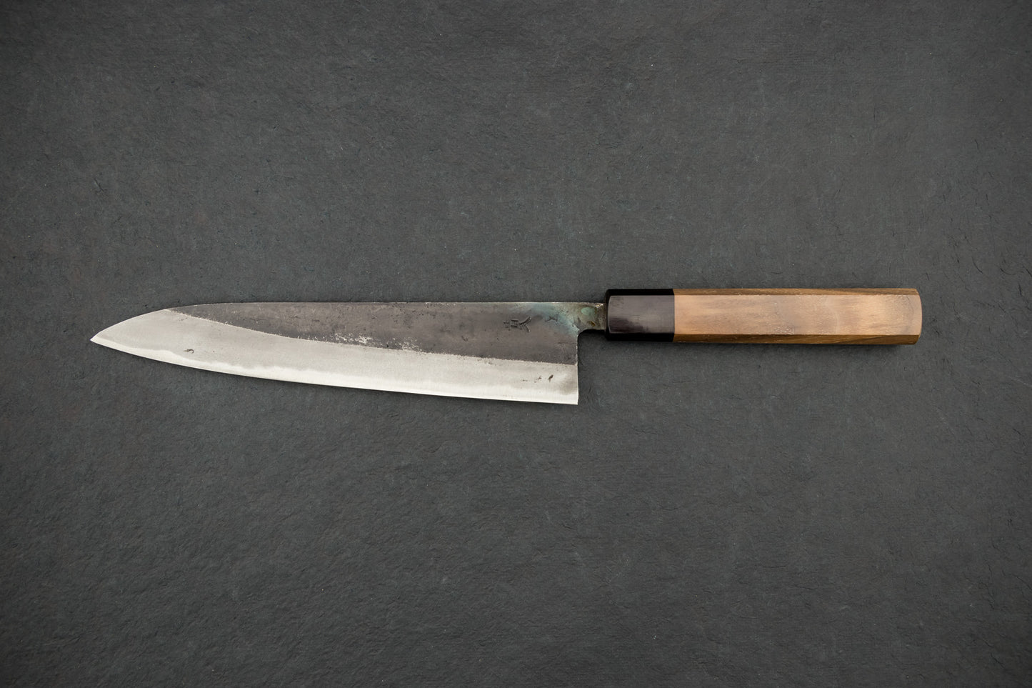 Sakai Takayuki Michiko Special Engraved Aogami Gyuto 210mm "Tiger" from Sakai Takayuki