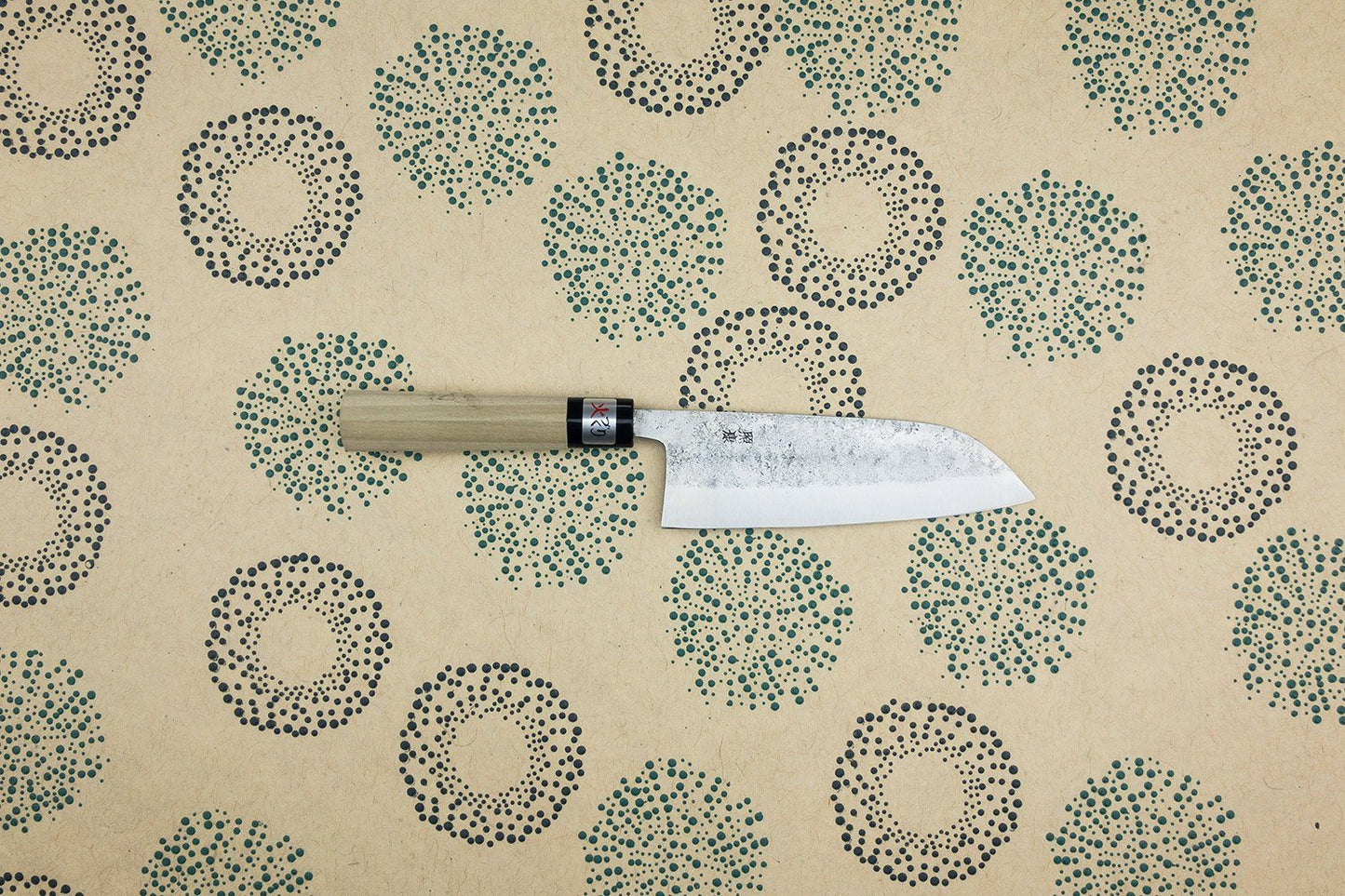 Fujiwara Nashiji Santoku 165mm from Teruyasu Fujiwara