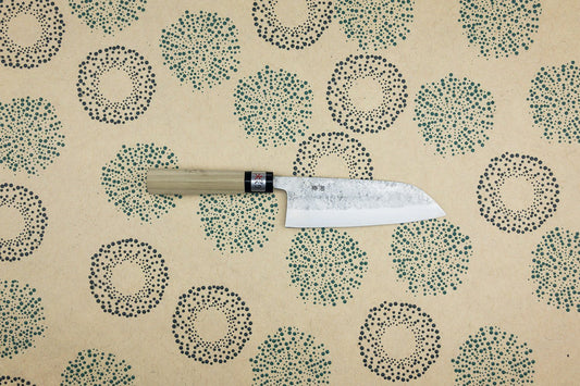 Fujiwara Nashiji Santoku 165mm from Teruyasu Fujiwara