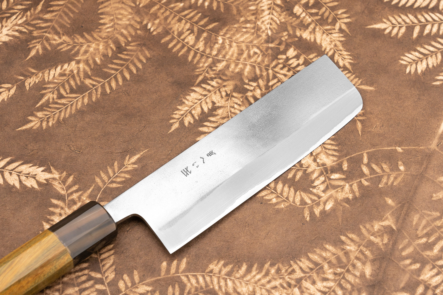 Gihei Aogami Stainless Nashiji Nakiri 165mm from Gihei