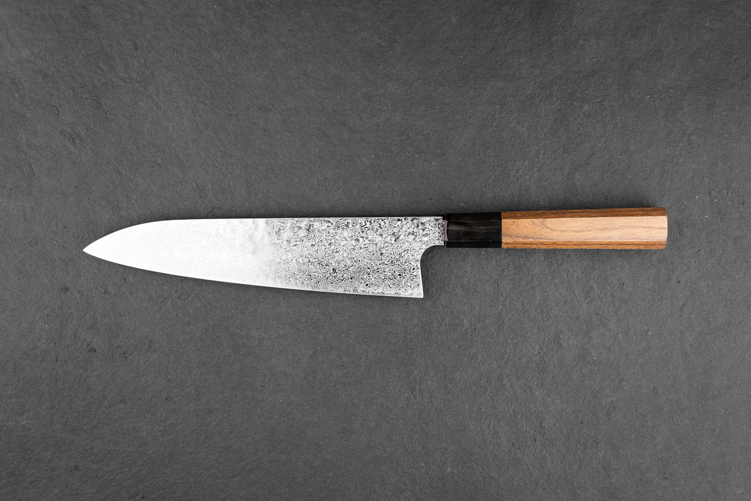 Hatsukokoro Ginyo Ginsan Damascus Gyuto 210mm from Hatsukokoro