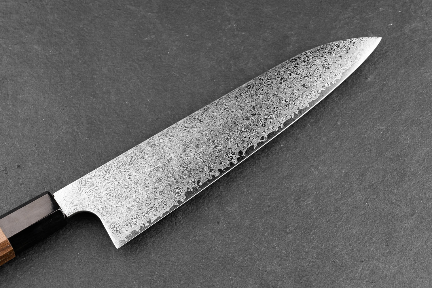 Hatsukokoro Ginyo Ginsan Damascus Gyuto 210mm from Hatsukokoro