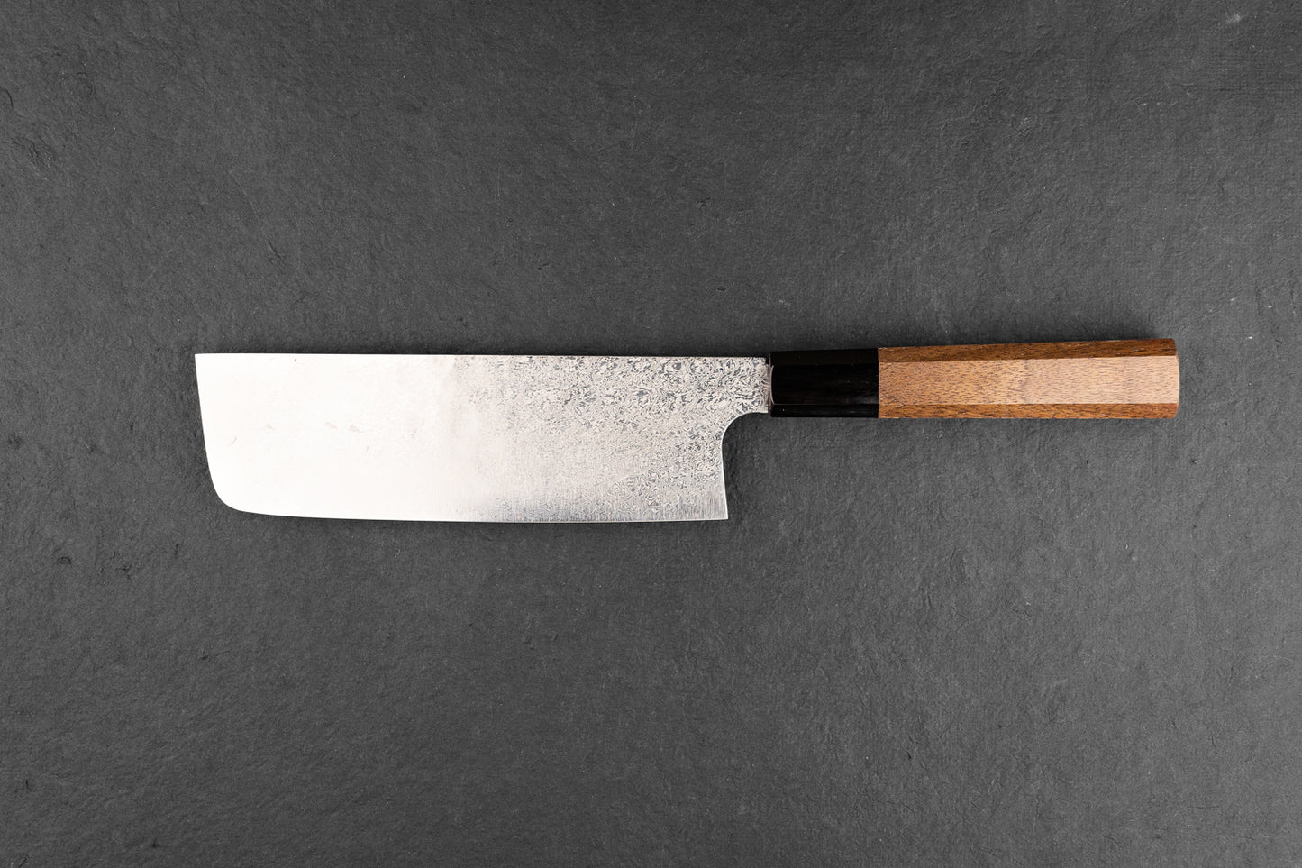 Hatsukokoro Ginyo Ginsan Damascus Nakiri 170mm from Hatsukokoro