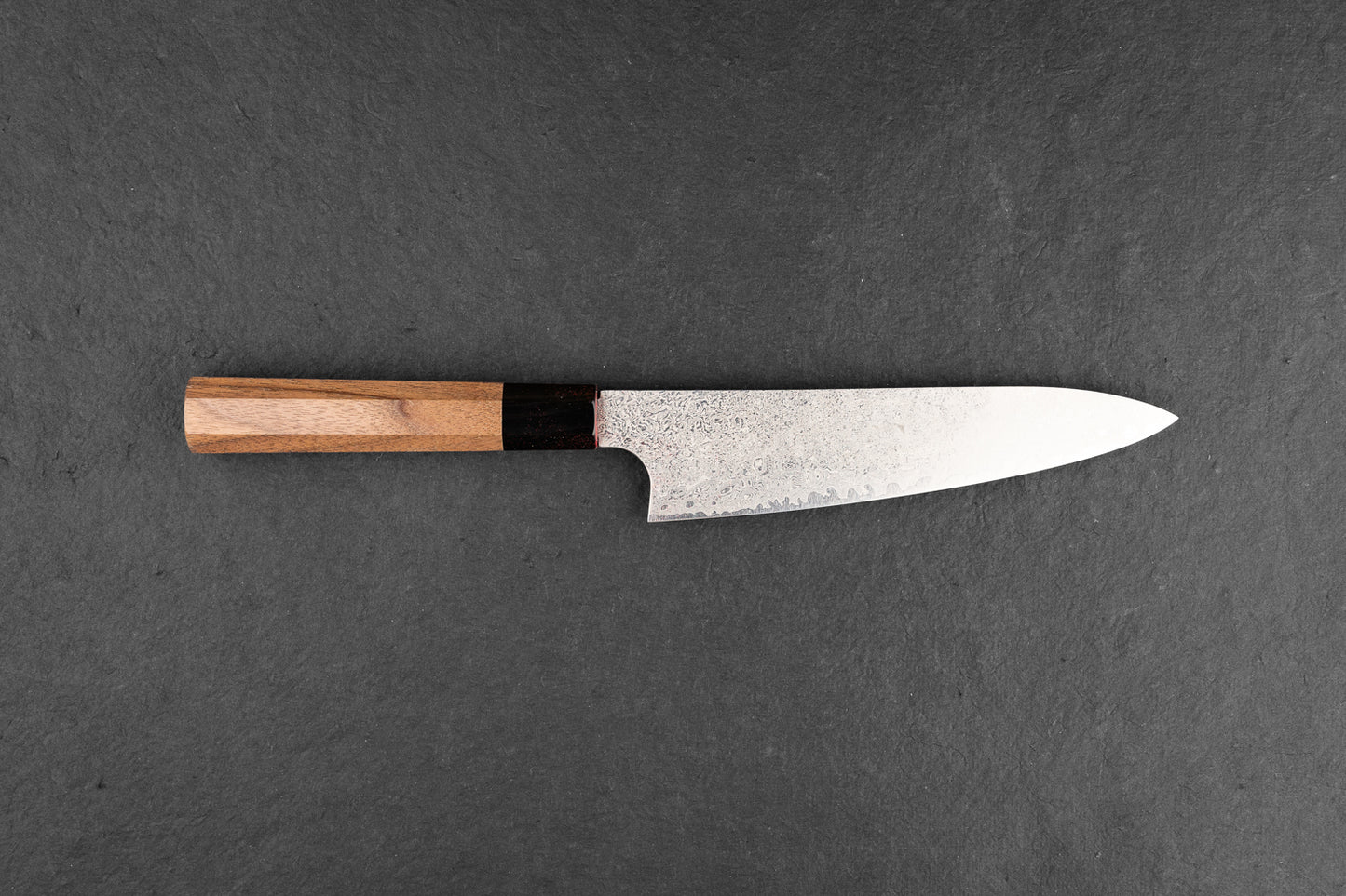 Hatsukokoro Ginyo Ginsan Damascus Petty 150mm from Hatsukokoro
