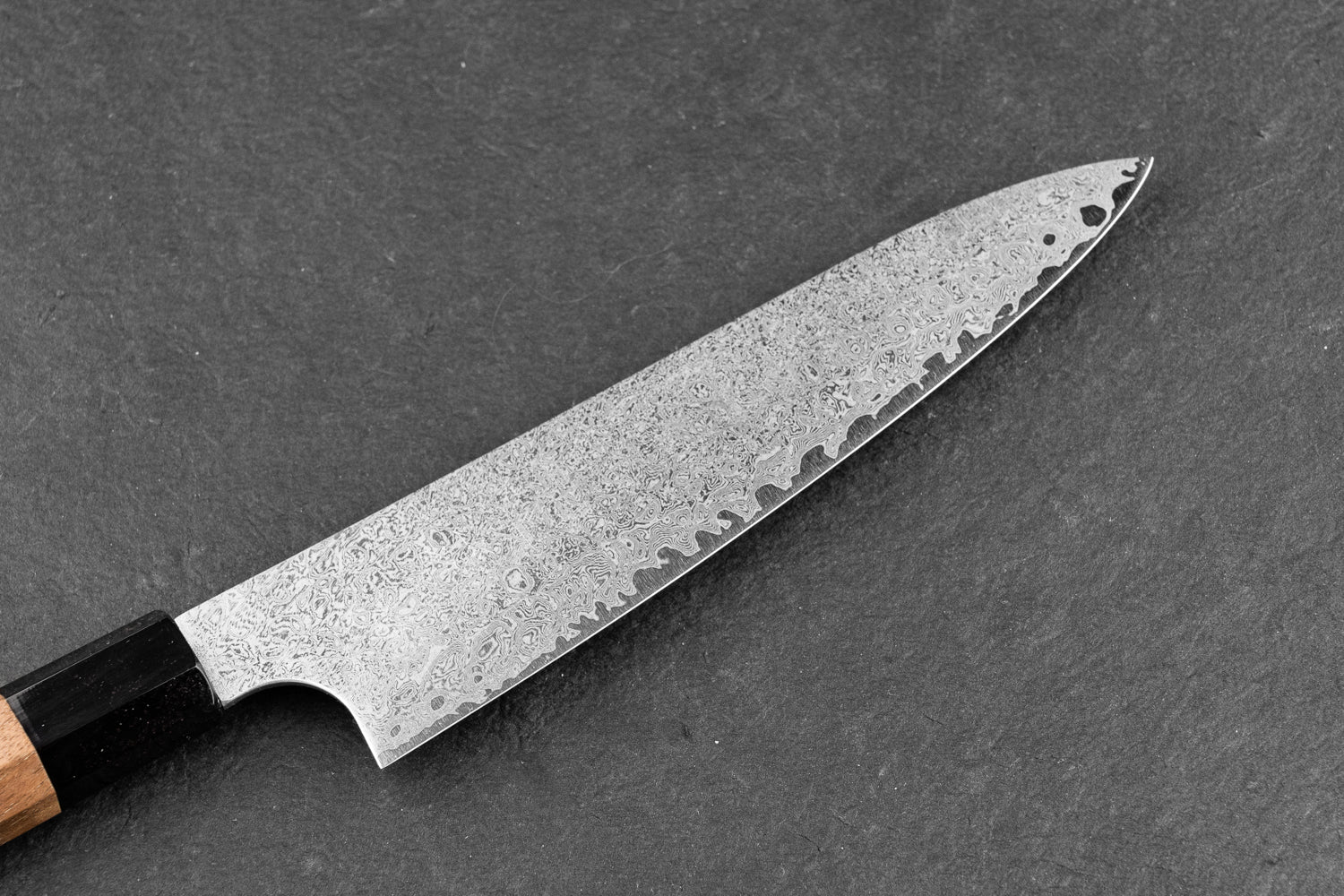 Hatsukokoro Ginyo Ginsan Damascus Petty 150mm from Hatsukokoro
