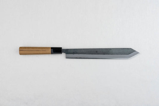 Hatsukokoro Kumokage Aogami Kurouchi Katsuo-Kiri Slicer 240mm from Hatsukokoro
