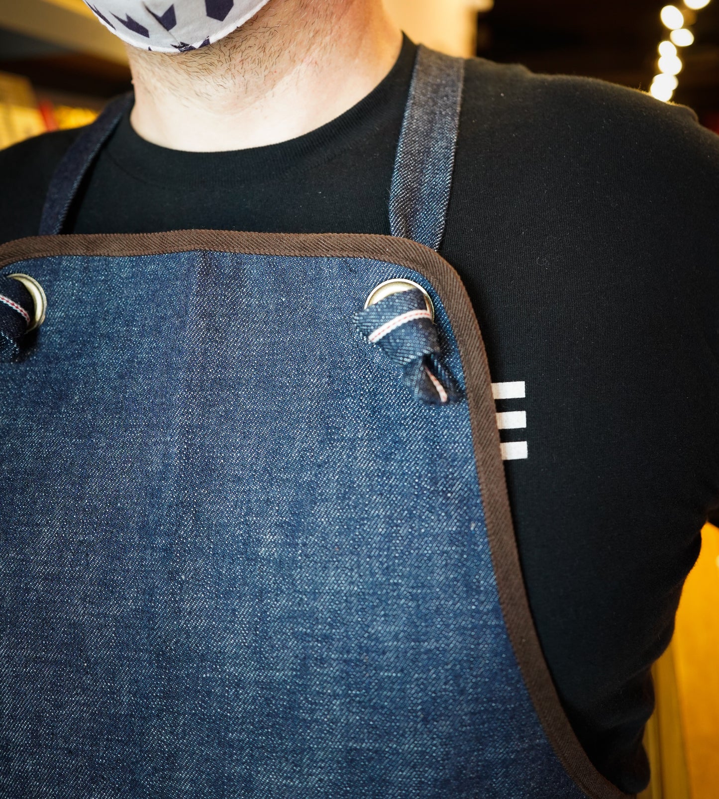 West Japan Tool Okayama Denim Apron from West Japan Tools