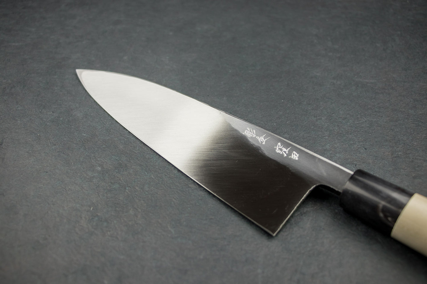 Sakai Takayuki Michiko Kubota Engraved Deba 240mm "Koi Carp" from Sakai Takayuki