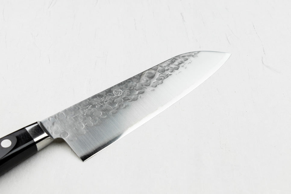 Takamura Kurogouhan Tsuchime Santoku 165mm from Terukazu Takamura