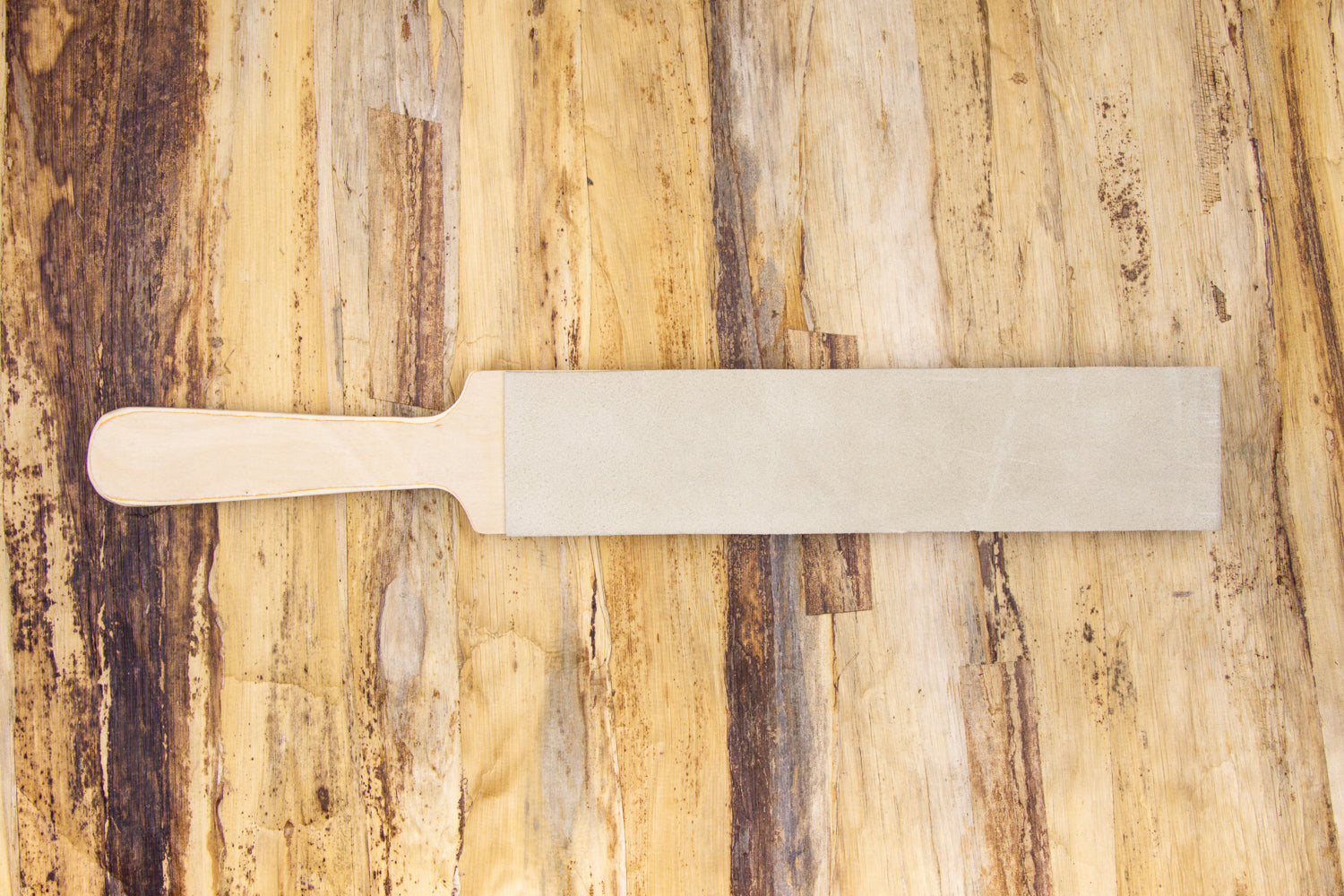 Knifewear Leather and Suede Paddle Strop from Knifewear