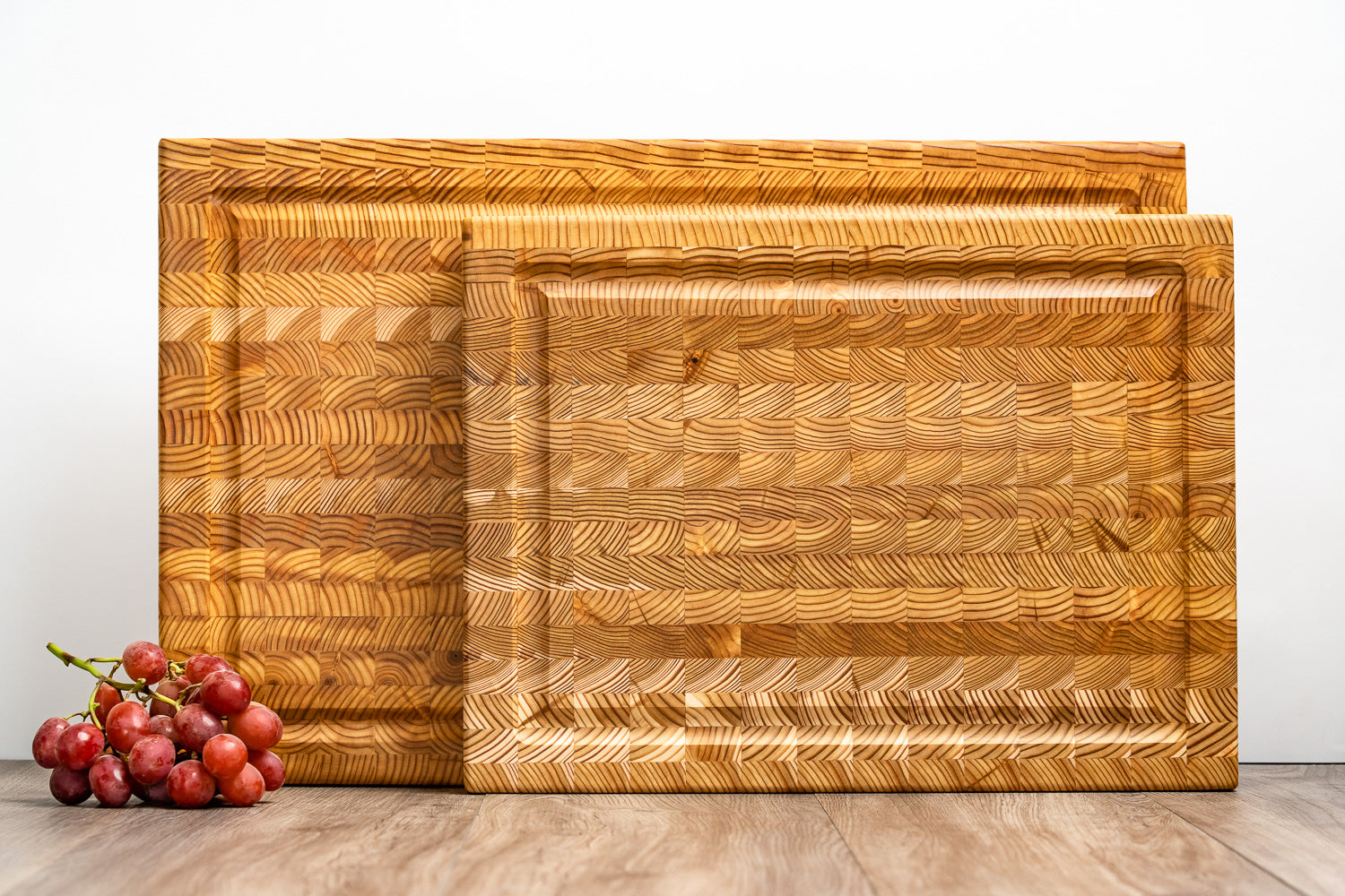 Larchwood Premium End Grain Medium Carving Board from Larch wood