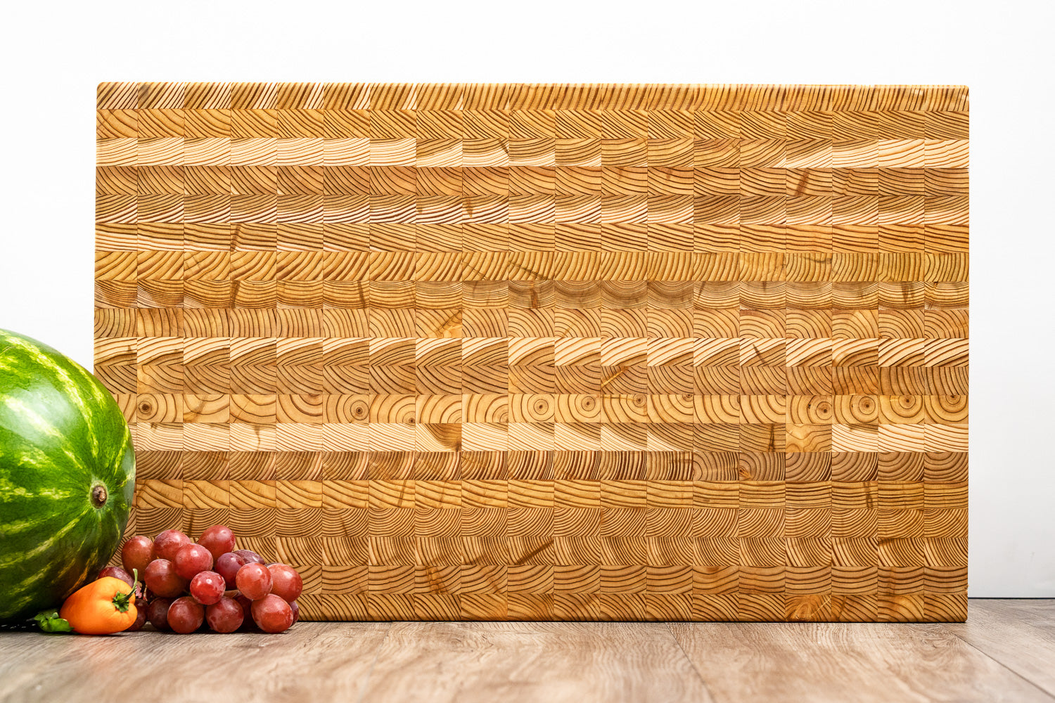 Larchwood Premium End Grain Extra Large Cutting Board from Larch wood