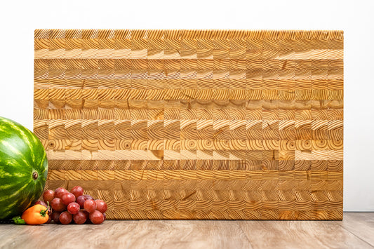 Larchwood Premium End Grain Extra Large Cutting Board from Larch wood