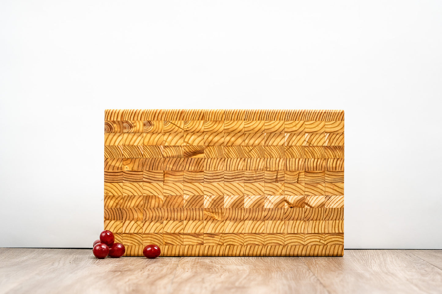 Larchwood Premium End Grain Mini Cutting Board from Larch wood
