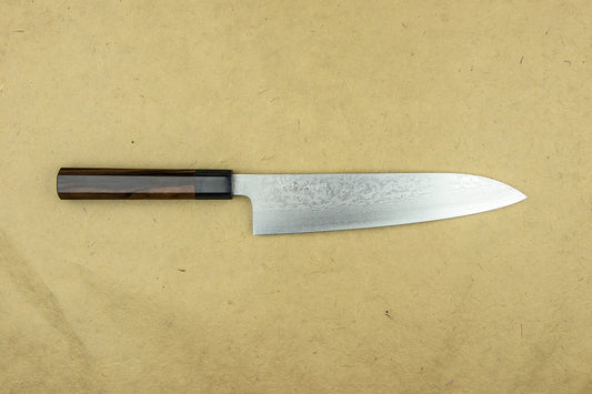 Makoto Kurosaki VG7 Suminagashi Gyuto 210mm from Makoto Kurosaki