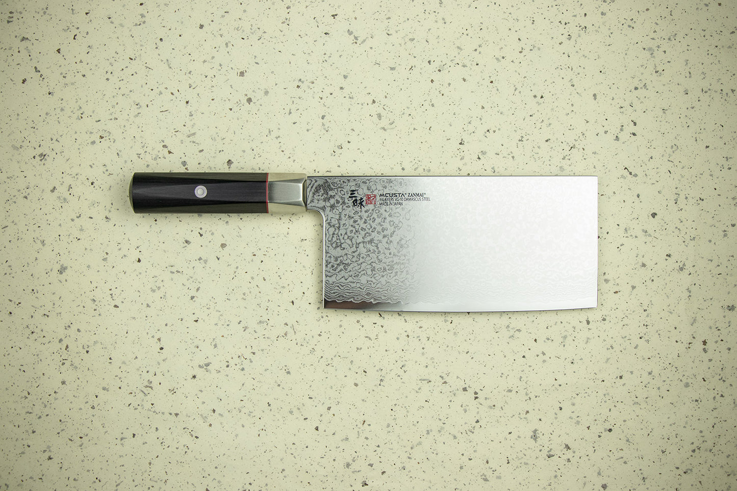Mcusta Zanmai Becho VG10 Damascus Chinese Cleaver 180mm from Mcusta