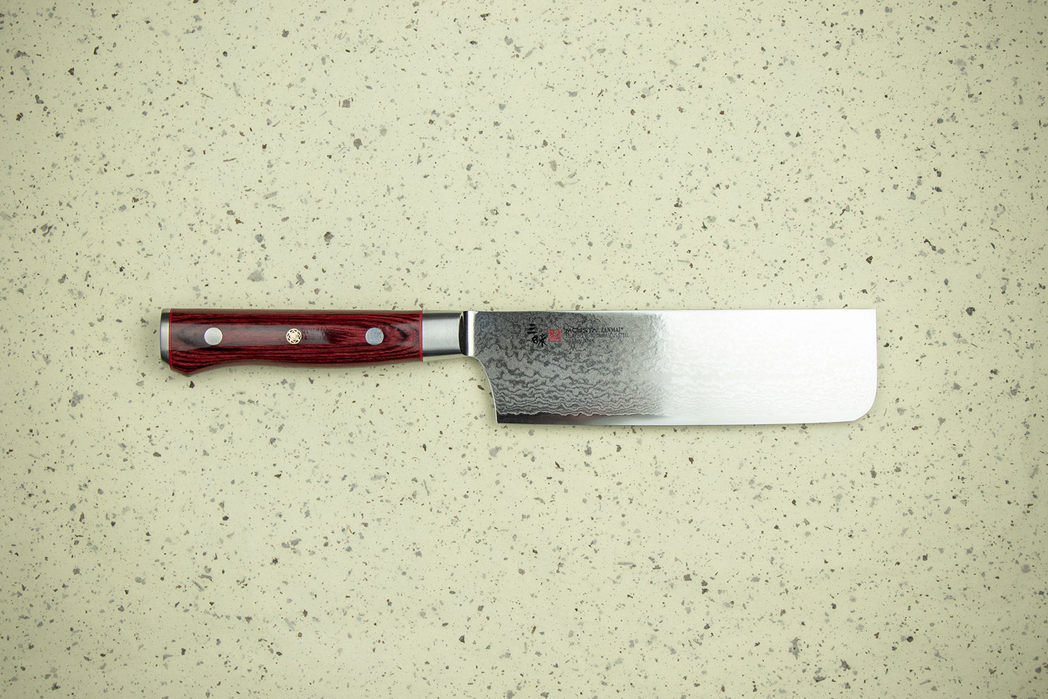 Mcusta Zanmai Classic Pro Damascus Flame Nakiri 165mm from Mcusta