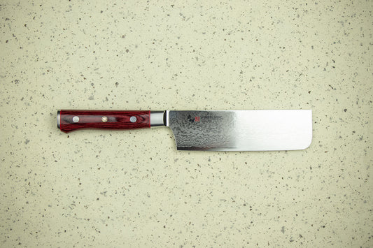 Mcusta Zanmai Classic Pro Damascus Flame Nakiri 165mm from Mcusta