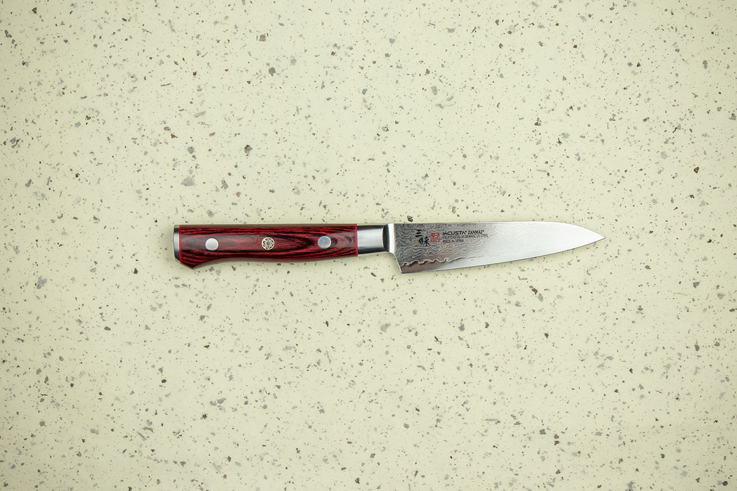 Mcusta Zanmai Classic Pro Damascus Flame Petty 110mm from Mcusta