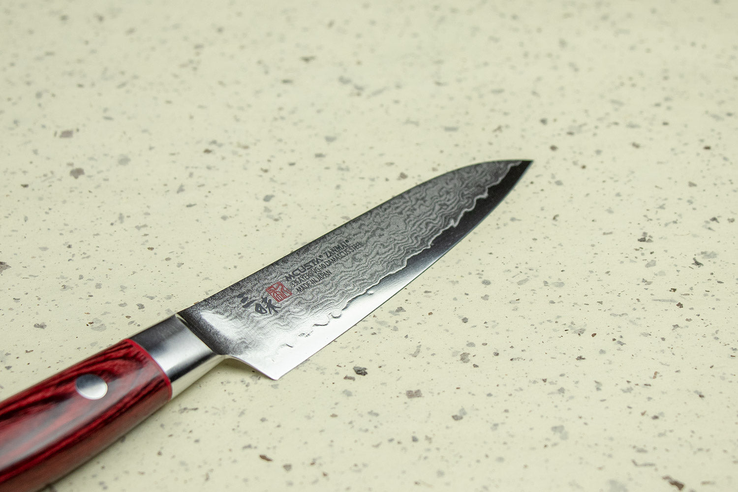 Mcusta Zanmai Classic Pro Damascus Flame Petty 110mm from Mcusta