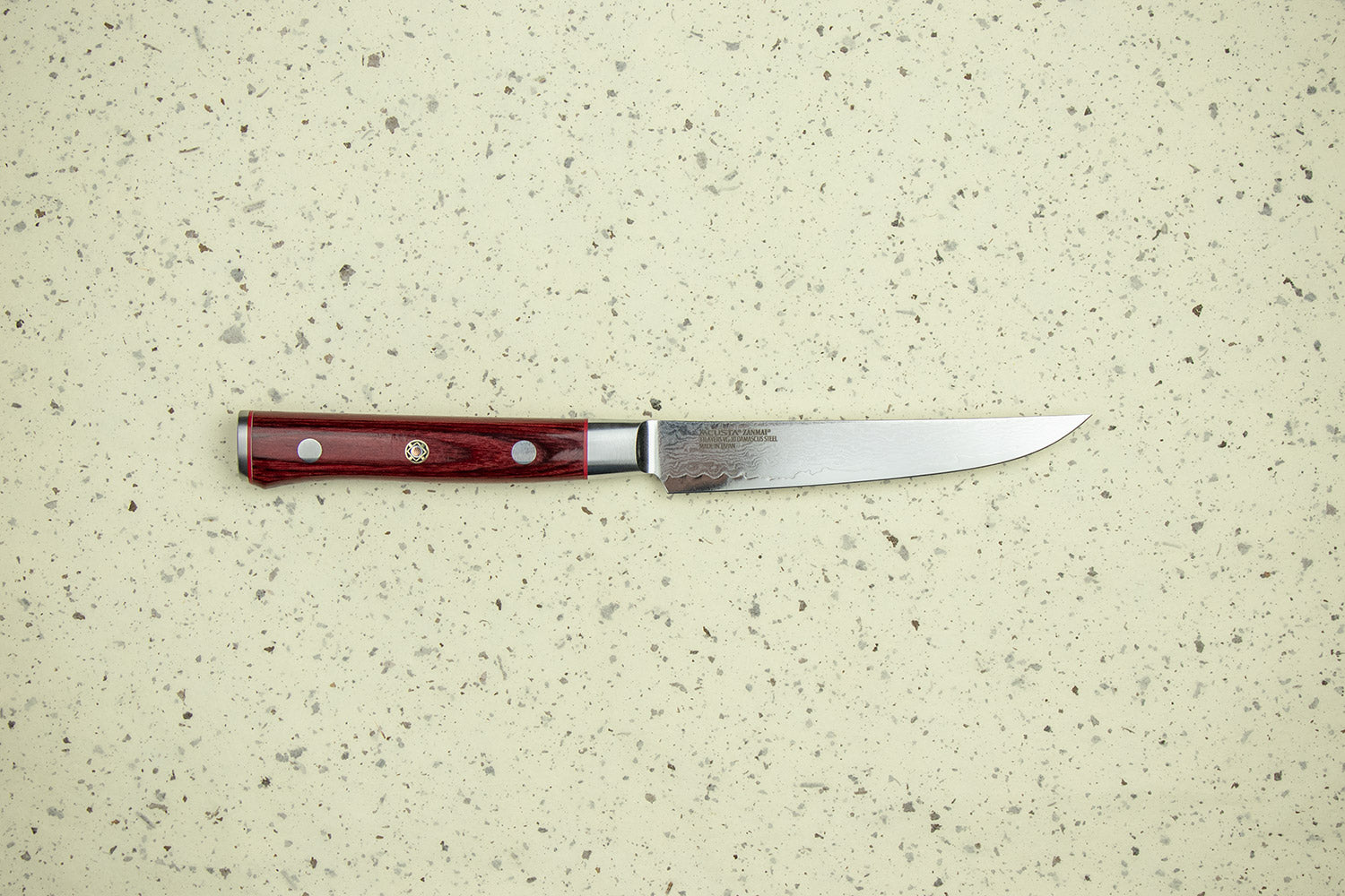 Mcusta Zanmai Classic Pro Damascus Flame 4 piece Steak Knife Set from Mcusta