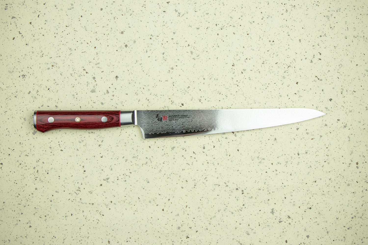Mcusta Zanmai Classic Pro Damascus Flame Sujihiki 240mm from Mcusta