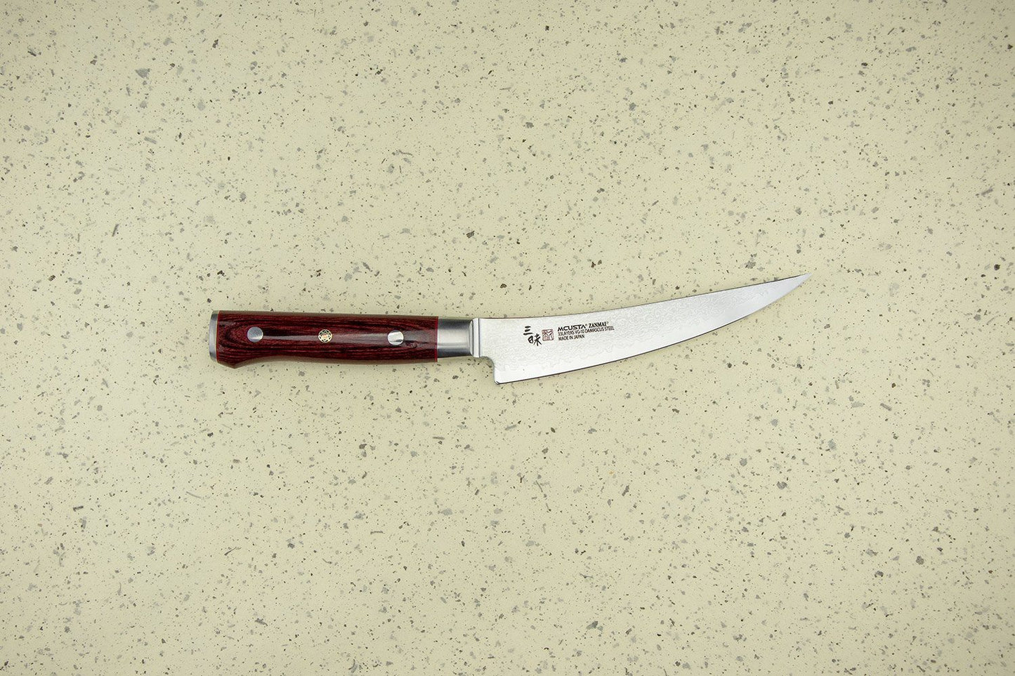 Mcusta Zanmai Classic Pro Damascus Flame Boning 165mm from Mcusta