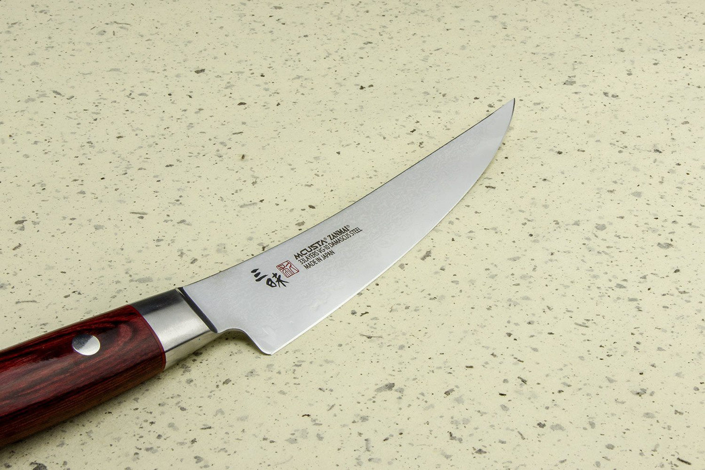 Mcusta Zanmai Classic Pro Damascus Flame Boning 165mm from Mcusta