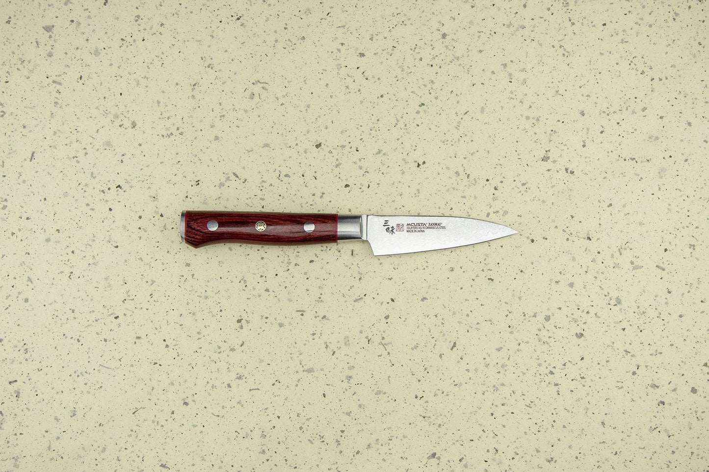 Mcusta Zanmai Classic Pro Damascus Flame Petty 90mm from Mcusta