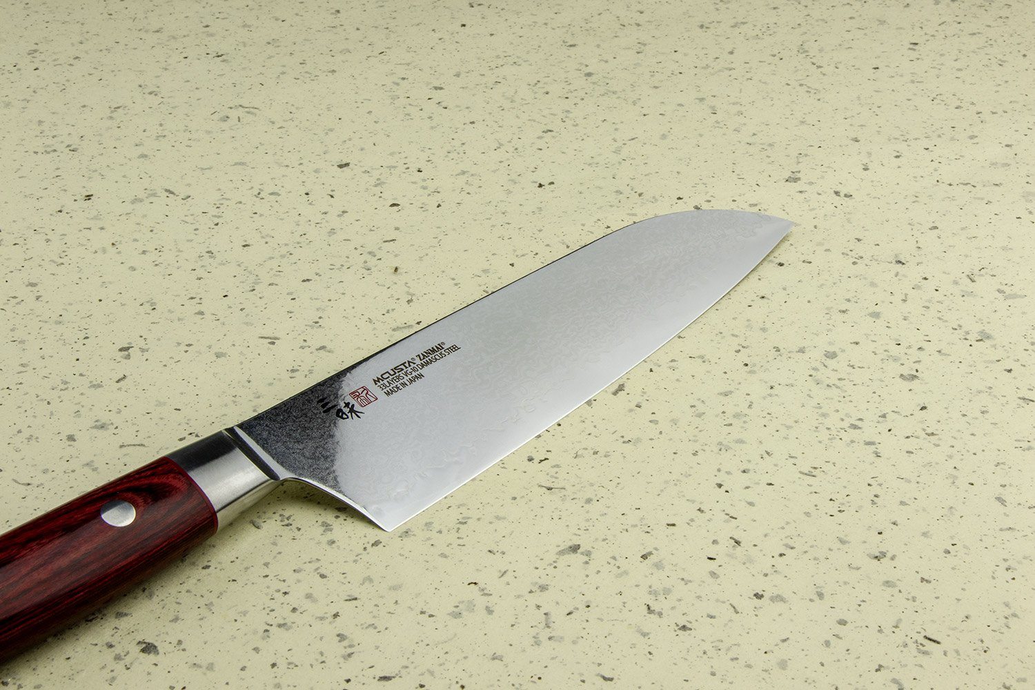 Mcusta Zanmai Classic Pro Damascus Flame Santoku 180mm from Mcusta