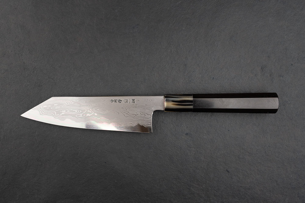 Satoshi Nakagawa x Naohito Myojin Aoichi Damascus Bunka 180mm from Nakagawa Hamono