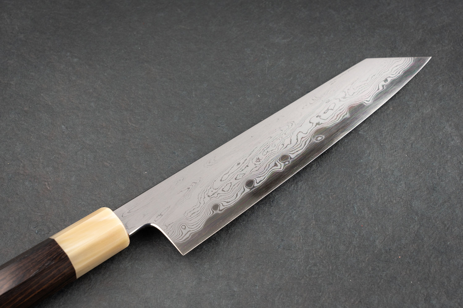 Satoshi Nakagawa x Naohito Myojin Aoichi Damascus Kiritsuke Gyuto 210mm from Nakagawa Hamono