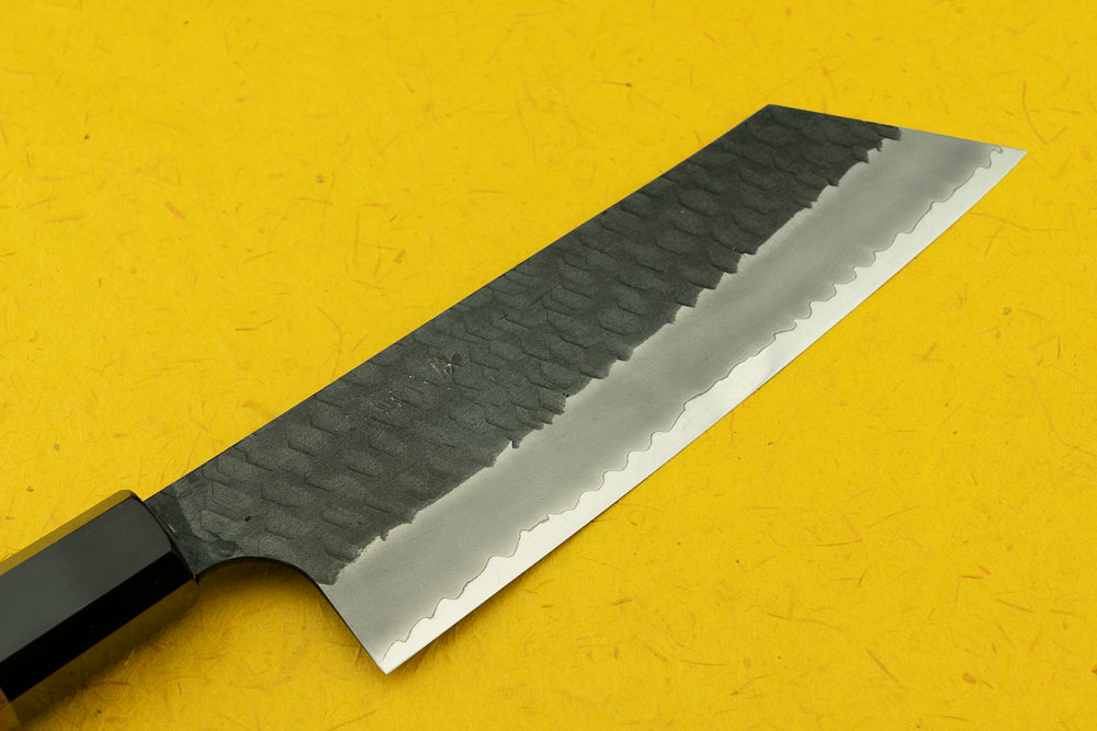 Nigara SG2 Kurouchi Tsuchime Kiritsuke Nakiri 180mm from Nigara Hamono