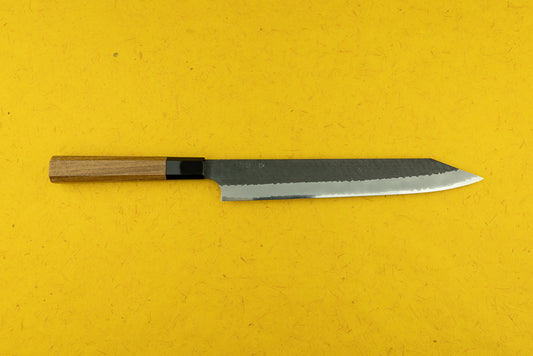 Nigara SG2 Kurouchi Tsuchime Kiritsuke Sujihiki 255mm from Nigara Hamono