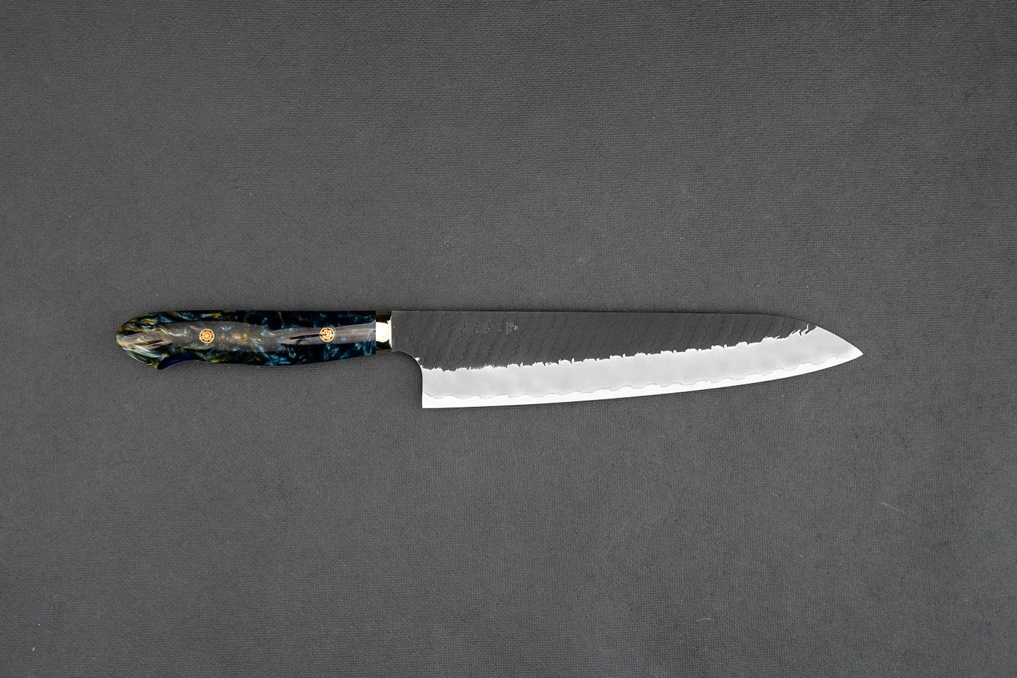 Nigara SG2 Kurouchi Tsuchime Western Gyuto 240mm from Nigara Hamono
